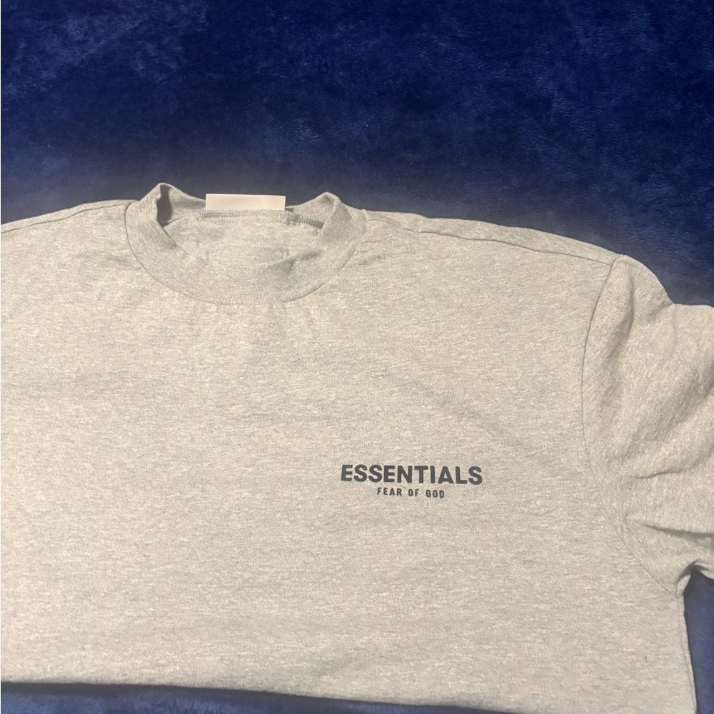 Essentials Heather Gray Crewneck